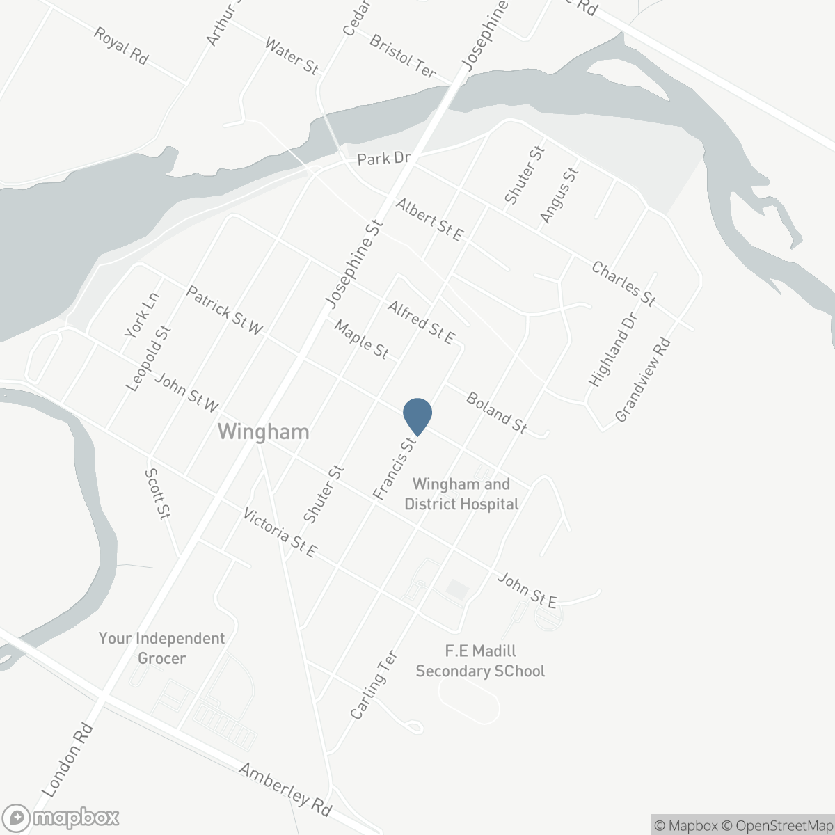 103 PATRICK STREET E, Wingham, Ontario N0G 2N0